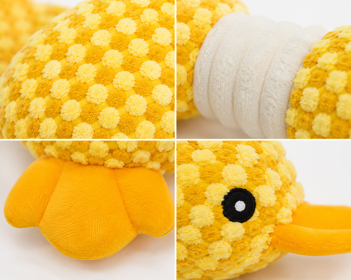 Interactive Plush Pet Chew Toy – Squeaky & Soft