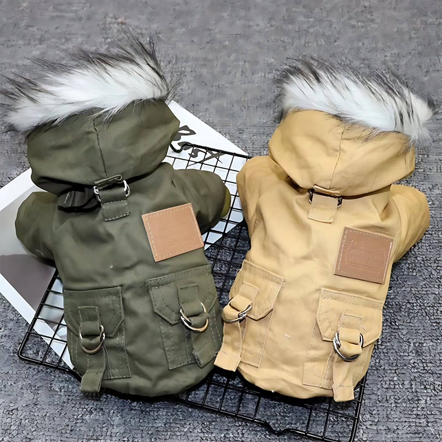Thick Winter Dog Hoodie Jacket – Insulated Pet Coat