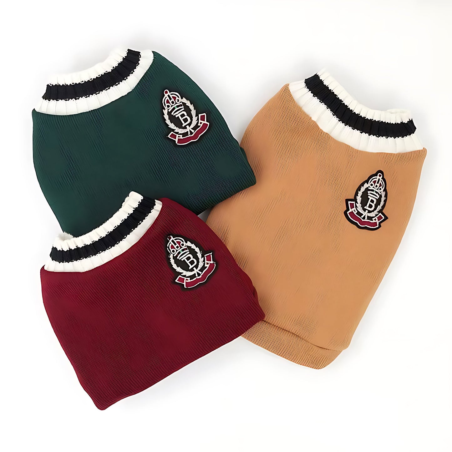 Cozy Knit Pet Sweater Pullover For Small Dogs & Cats