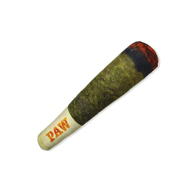 Cigar Design Plush Squeaky Dog Toy